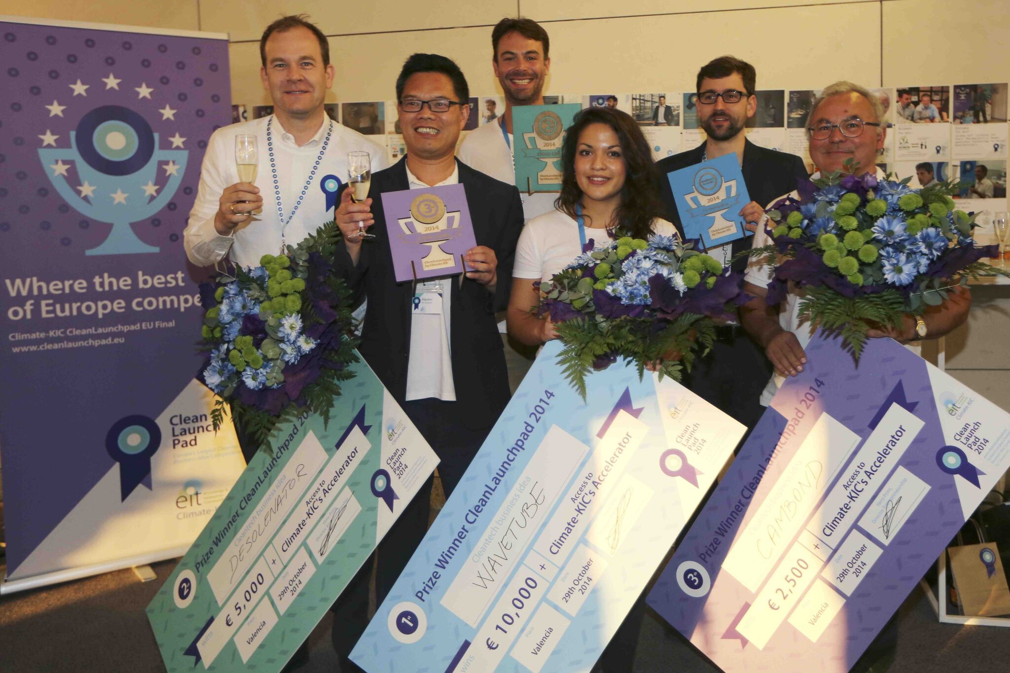 Winners CleanLaunchpad 2014