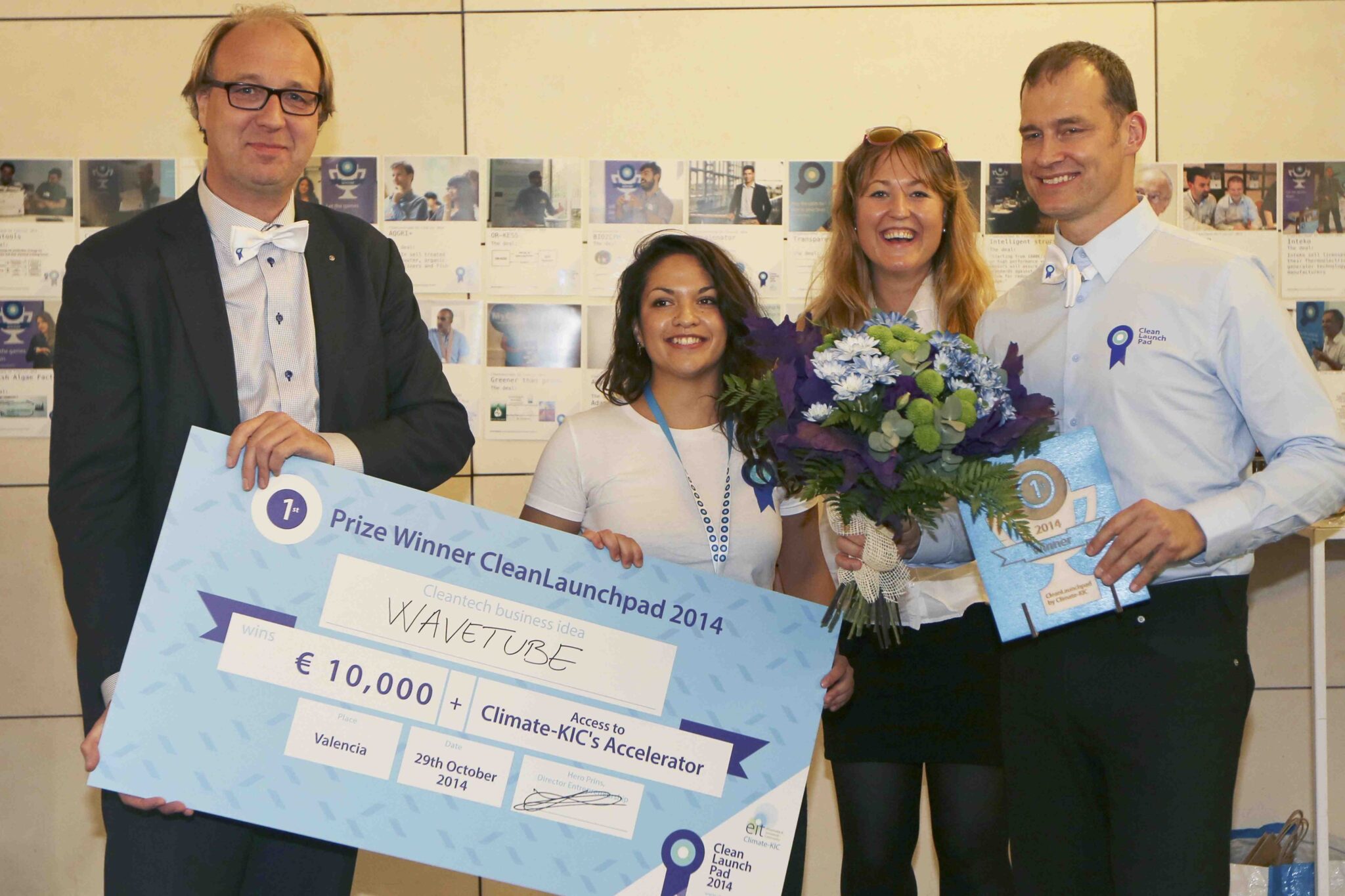 First Prize Winner CleanLaunchpad 2014: Sara West